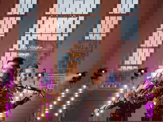 Promo LED Glitter Strings Electric String Ensemble London