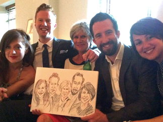 Promo Chris Caricatures Caricaturist London