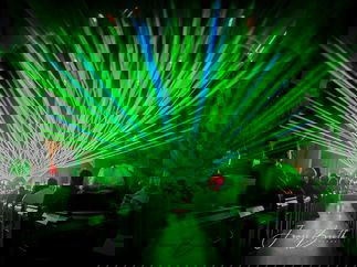 Promo Bouncing Laser Light Show Event Supplier West Midlands