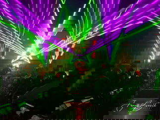 Promo Bouncing Laser Light Show Event Supplier West Midlands