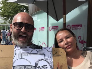 Promo Caricature Ninja Caricaturist Kent