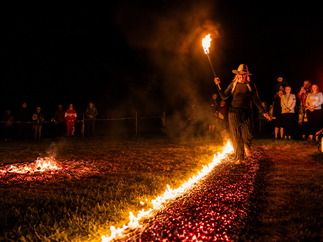 Promo Firewalk Team Challenge Team Building Activity London