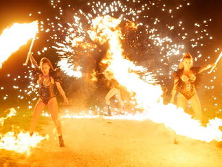 Promo Fire Performer Katriana Fire Performer. Northamptonshire