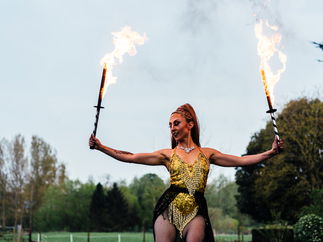 Promo Fire Performer Katriana Fire Performer. Northamptonshire