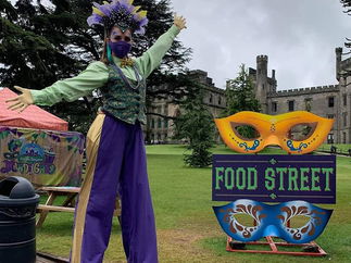 Promo Fiyre Circus Collective Stilt and Fire Performer Staffordshire