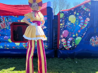 Promo Fiyre Circus Collective Stilt and Fire Performer Staffordshire