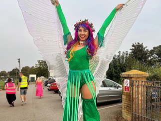 Promo Fiyre Circus Collective Stilt and Fire Performer Staffordshire