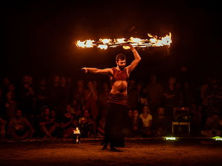 Promo Ruby Reverie Fire Performer London