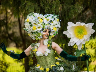 Promo Premium Flower Performers Flower Stilt Walkers and Walkabout Characters Leicestershire