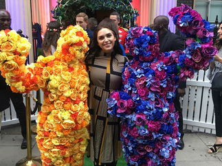 Promo Flower People Costume Character London