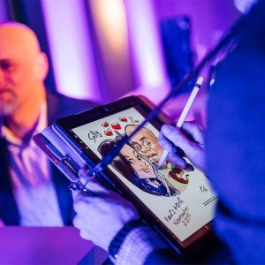 Promo Francesco Digital Caricatures  London