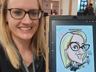 Promo Francesco Digital Caricatures Digital Caricaturist London