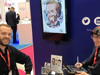 Promo Francesco Digital Caricatures Digital Caricaturist London
