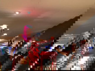 Promo Popcorn Cart Funfair Stall Lancashire