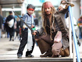 Promo Captain Jack Sparrow Lookalike Lookalike West Sussex