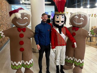 Promo Giant Nutcracker Heads Christmas Entertainer Kent