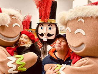 Promo Giant Nutcracker Heads Christmas Entertainer Kent