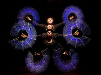 Promo LED Glow Show Circus Performer Leicestershire