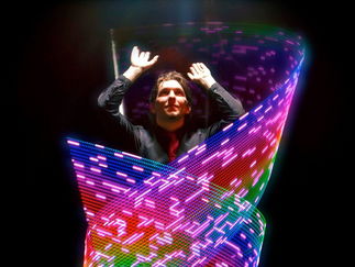 Promo LED Glow Show Circus Performer Leicestershire