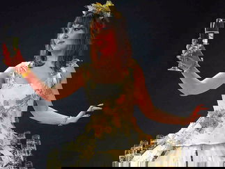 Promo Enchanted Champagne Skirts Mix and Mingle Entertainer Leicestershire