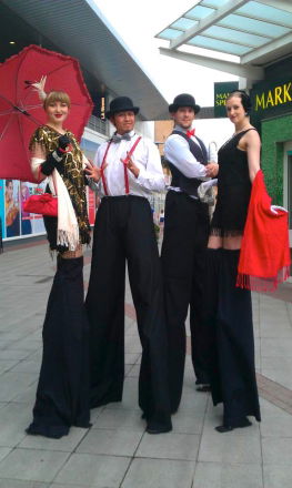Promo Stilt Walkers  Leicestershire