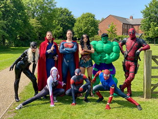 Promo Superhero Characters Costume Characters Lancashire