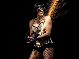 Promo Halloween Cabaret Show Circus Performer East Sussex