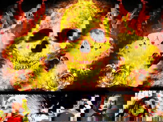 Promo Halloween Cabaret Show Circus Performer East Sussex