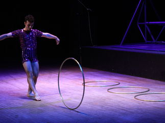 Promo Handstands and Hula Hoops Circus Performer London