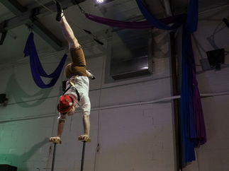 Promo Handstands and Hula Hoops Circus Performer London