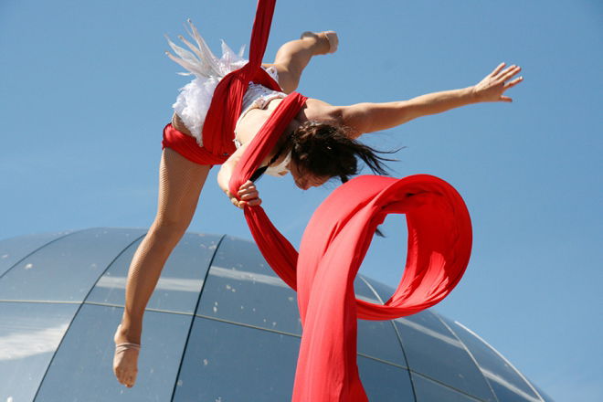 Aerial Silk Displays Circus Performer London Alive Network