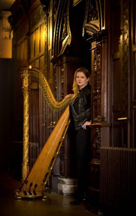 Promo Gold Harp Harpist East Sussex