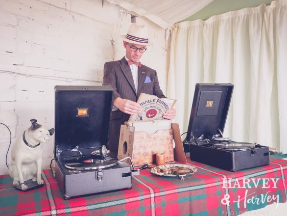 Promo The Vintage Gramophone Chap Wedding DJ Lincolnshire