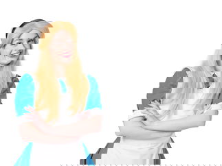 Promo Mad Hatter and Alice in Wonderland Characters Costume Character Norfolk