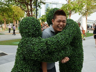 Promo Human Hedges Costume Character London