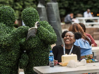 Promo Human Hedges Costume Character London