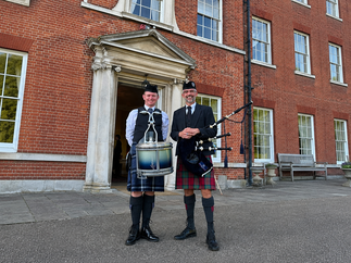 Promo Hunter Bagpiping Piper East Sussex