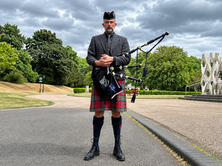 Promo Hunter Bagpiping Piper East Sussex