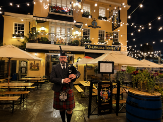 Promo Hunter Bagpiping Piper East Sussex