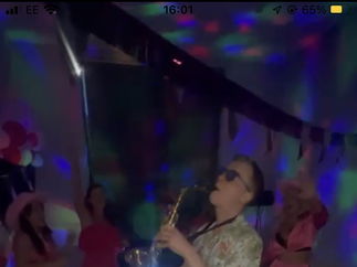 Promo Harry on Sax Saxophonist Manchester