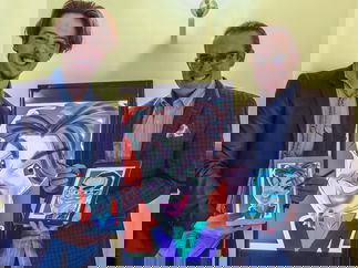 Promo Face To Face Caricaturist Duo Leicestershire