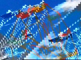 Promo Ferris Wheel Hire Fairground Ride Leicestershire