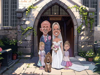 Promo Caricatude Caricaturist Lancashire