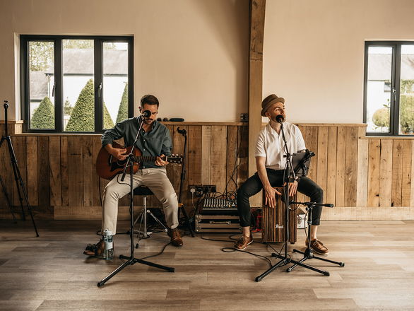 Promo The Male Patterns Acoustic Band Shropshire