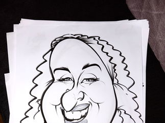 Promo Geeky Caricatures Caricaturist South Lanarkshire
