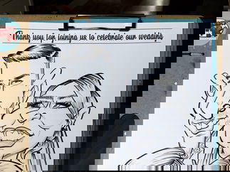 Promo Geeky Caricatures Caricaturist South Lanarkshire