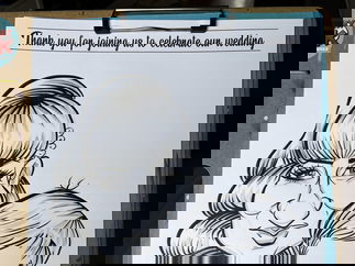 Promo Geeky Caricatures Caricaturist South Lanarkshire