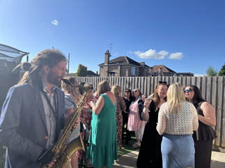 Promo Sizzlin Sax Saxophonist Norfolk