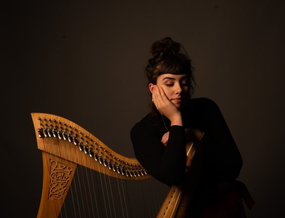 Promo Marsaili Frances Vocalist and Harpist Greater Manchester