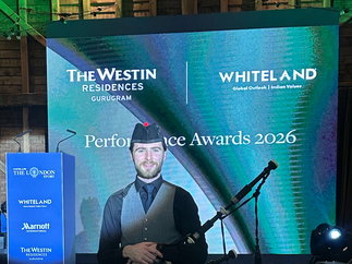 Promo Real Scottish Bagpiper Piper London